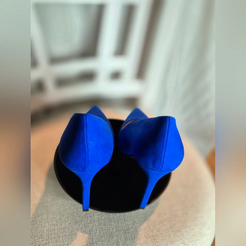 I.N.C. International Concepts® Stunning NIB Cobalt Blue 7M Shelya Pumps - Picture 9 of 11